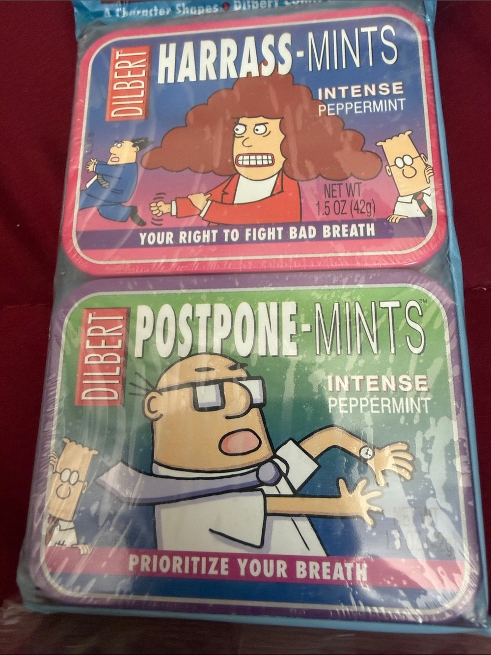 Mints Assorted Tin Pack - Intense Peppermint (Red & Green) - Picture 3 of 3